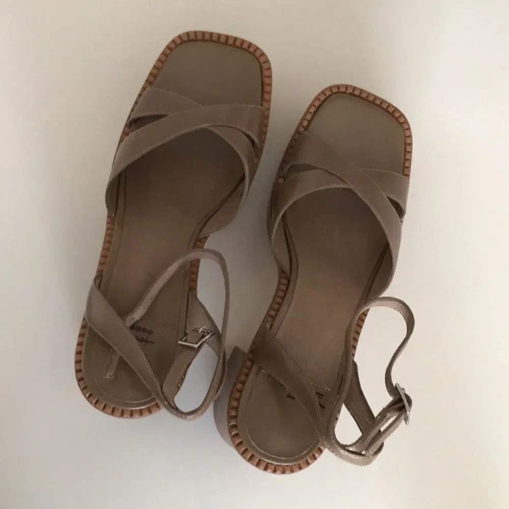 Free People x Jeffrey Campbell Naomi Platform Heels size 10